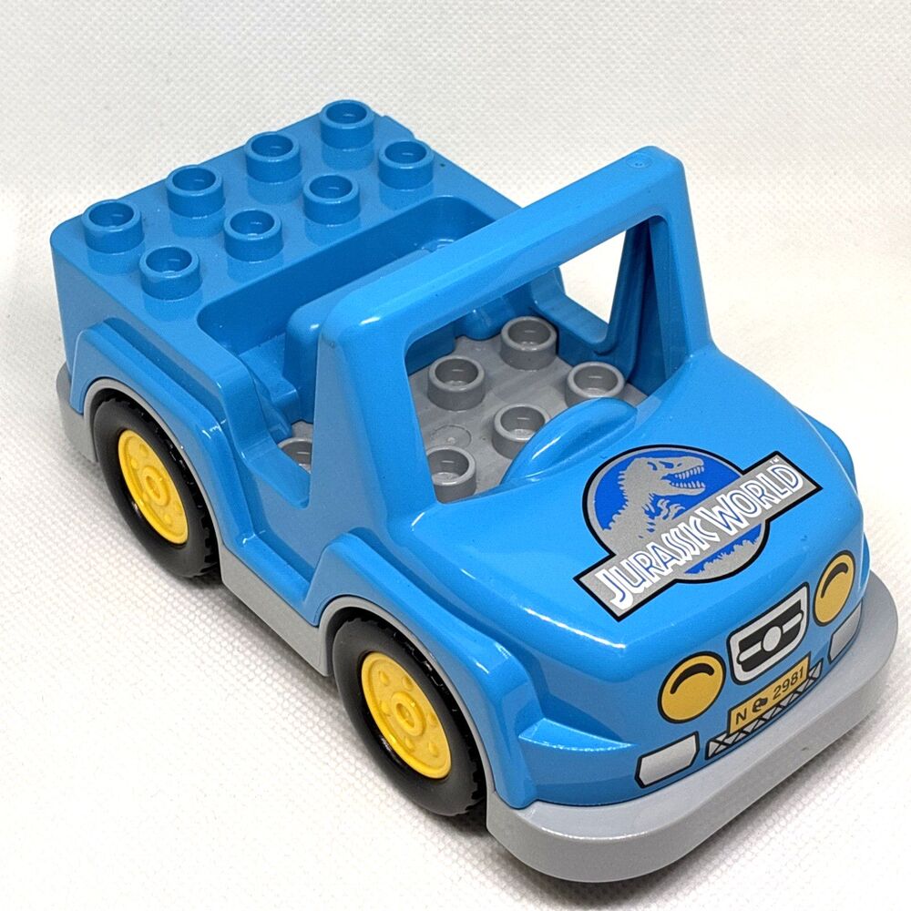 Lego Duplo Item Truck/Jeep (Jurassic World) Blue